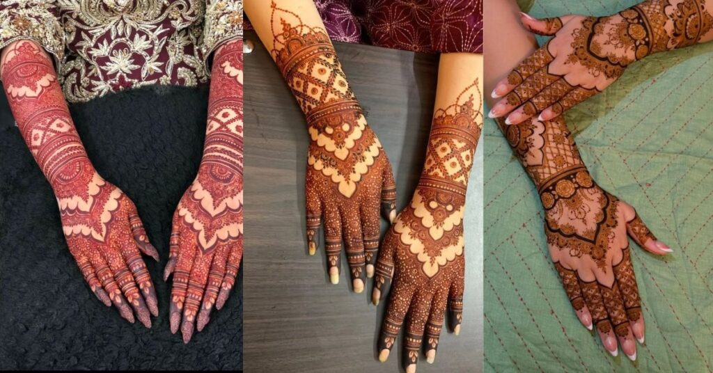 Elegant collection of 10+ mehrab mehndi designs 2026 featuring bridal, simple, and Islamic arch-inspired henna patterns on beautiful hands for festive occasions