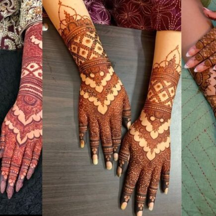 Elegant collection of 10+ mehrab mehndi designs 2026 featuring bridal, simple, and Islamic arch-inspired henna patterns on beautiful hands for festive occasions