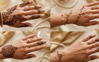 Arabic Mehndi Designs for Bridesmaids 2026 featuring elegant floral and modern Arabic henna patterns
