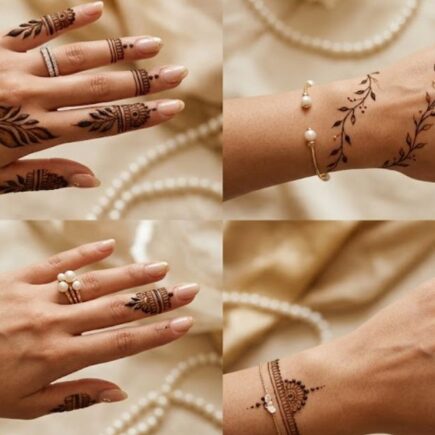 Arabic Mehndi Designs for Bridesmaids 2026 featuring elegant floral and modern Arabic henna patterns