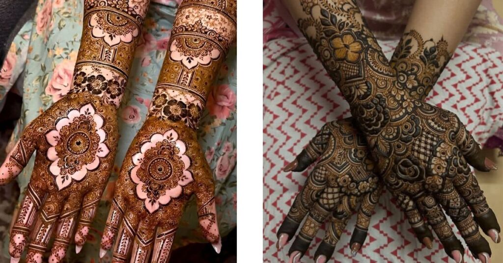Bridal latest mehndi design 2026 full hand intricate henna with personalized details