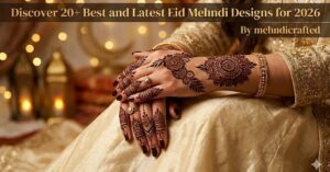 Discover 20+Best and Latest Eid Mehndi Designs for 2026