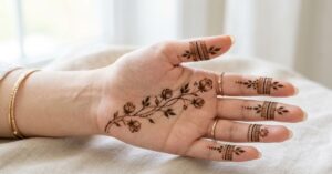 Easy Mehendi Design Simple Front Hand: 35+ Elegant Ideas for Every Occasion