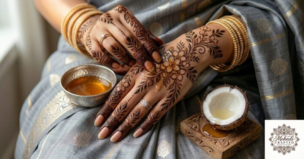 Bangladeshi mehndi aftercare tips for long lasting dark stain