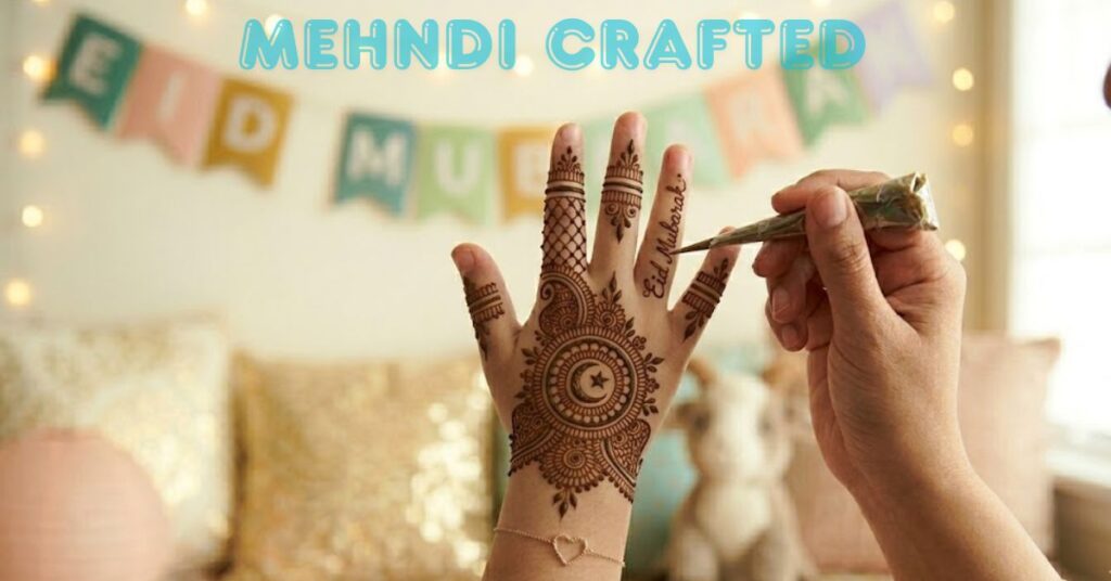 Quick Eid mehndi ideas at home simple easy henna designs for kids fast application festive look