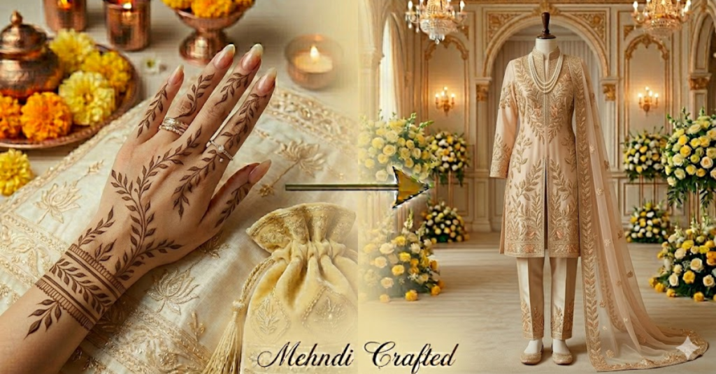 Eid celebration mehndi designs featuring festive floral, crescent, and intricate henna patterns perfect for a traditional and joyful Eid look.