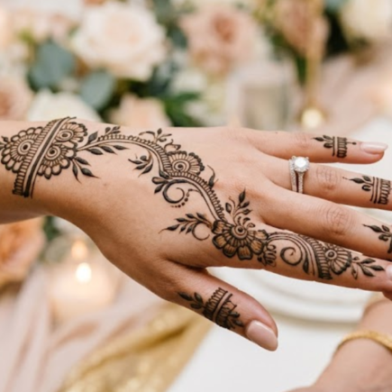 Engagement Mehndi Designs 2026 latest bridal elegant hand mehndi design