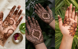 Front Hand Mehndi Designs 2026 modern floral and Arabic style henna trends on hand