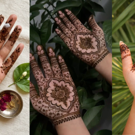 Front Hand Mehndi Designs 2026 modern floral and Arabic style henna trends on hand