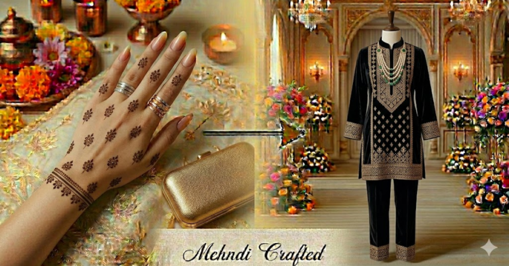 Instagram and Pinterest-inspired mehndi designs featuring trendy, aesthetic henna patterns with modern floral and boho elements.