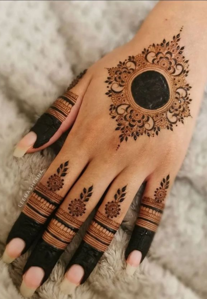 Simple Engagement Mehndi Designs 2026 easy beginner henna patterns