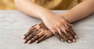 Royal Finger Mehndi Design 2026 elegant luxury finger henna pattern