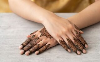 Royal Finger Mehndi Design 2026 elegant luxury finger henna pattern