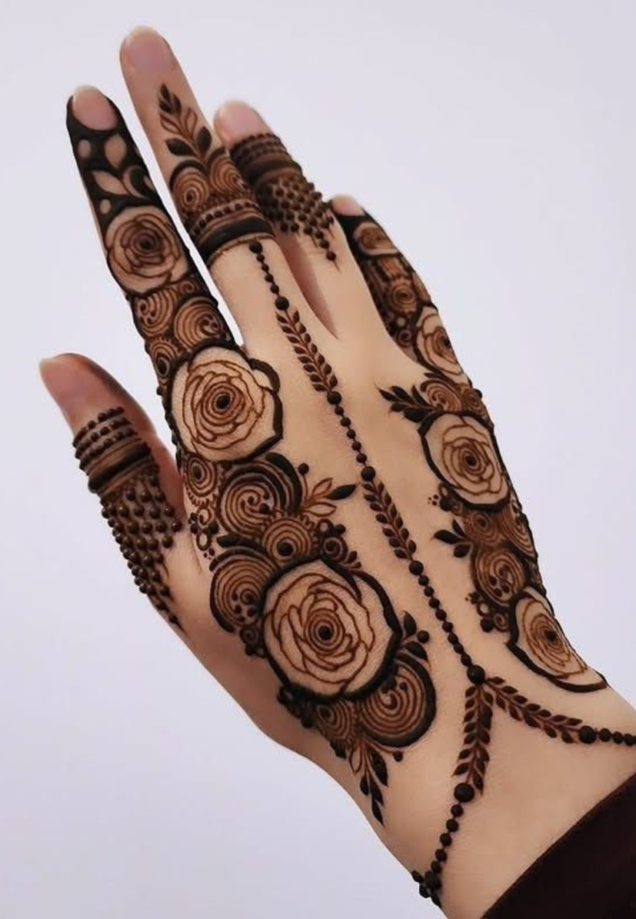 Best occasions for Rose Mehndi Designs with elegant floral henna ideas.