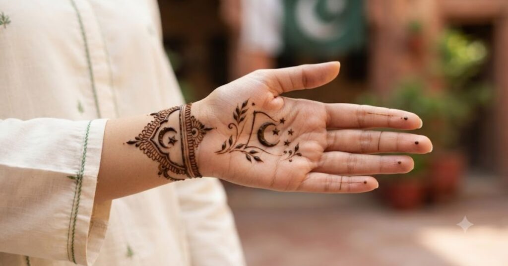 14 August Mehndi Designs for Independence Day occasions