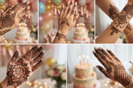 Birthday Mehndi Designs 2026 with 50+ beautiful simple and trending henna ideas for special occasions