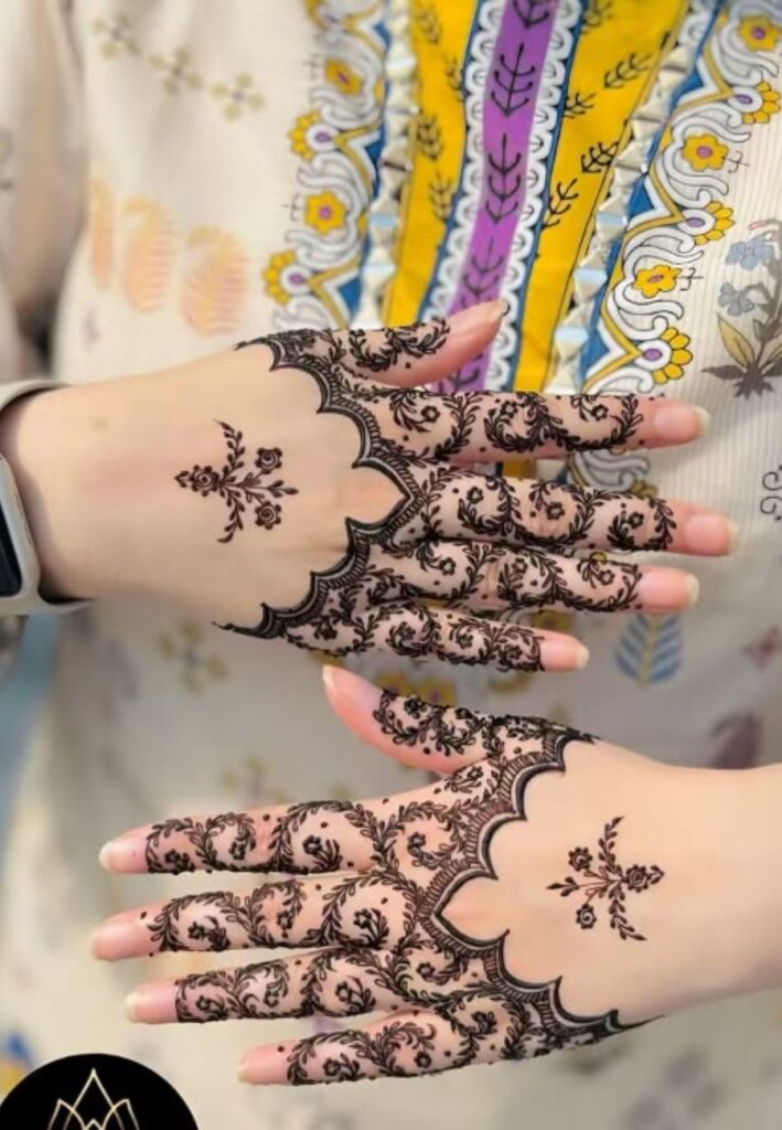 Birthday Mehndi Designs for College Girls with modern, elegant, and simple henna patterns