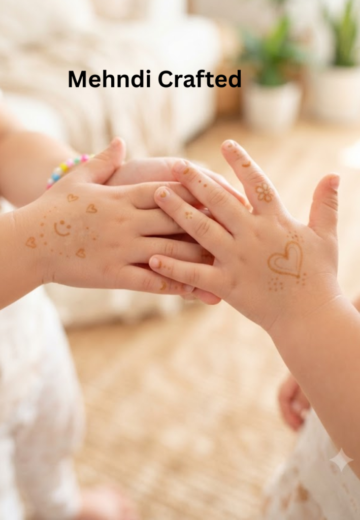 Cute Kids Friendship Mehndi Designs 2026 with simple and small henna patterns