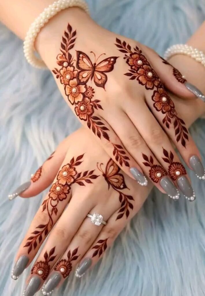 Butterfly Cute Small Henna Designs