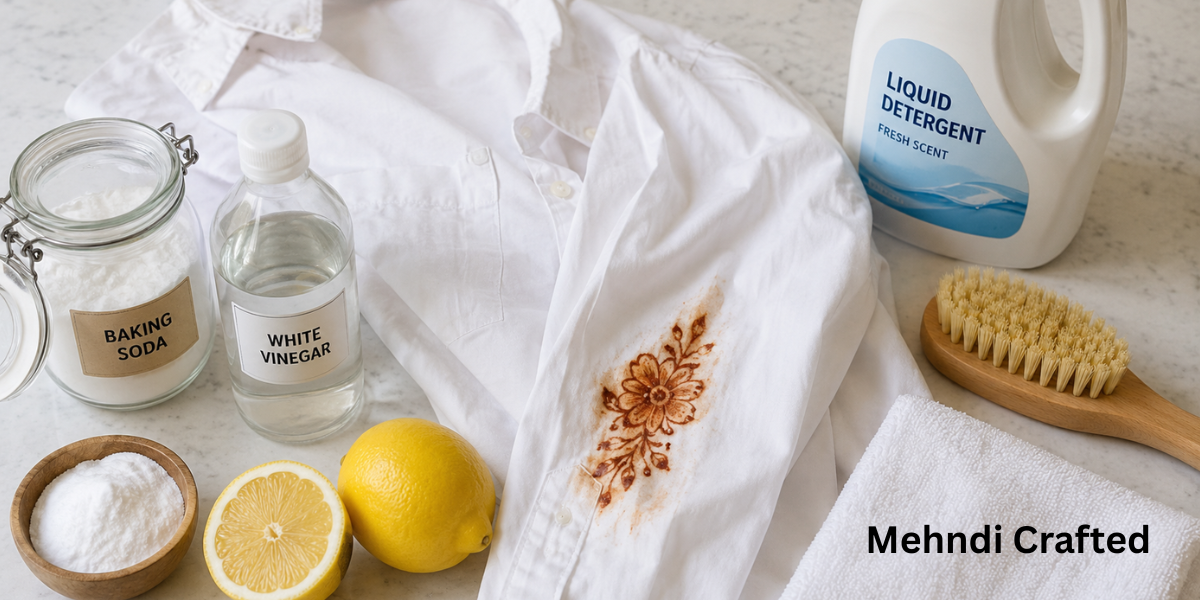 How to Remove Henna From Clothes using safe and effective stain removal methods