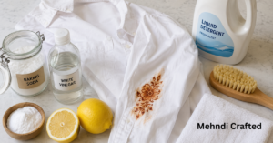 How to Remove Henna From Clothes using safe and effective stain removal methods