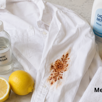 How to Remove Henna From Clothes using safe and effective stain removal methods