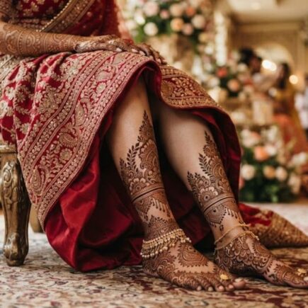 Beautiful Leg Mehndi Designs 2026 with elegant bridal foot henna patterns and traditional mehndi artwork