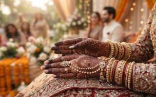 Beautiful Pakistani Mehndi Designs featuring traditional floral henna patterns and bridal hand art