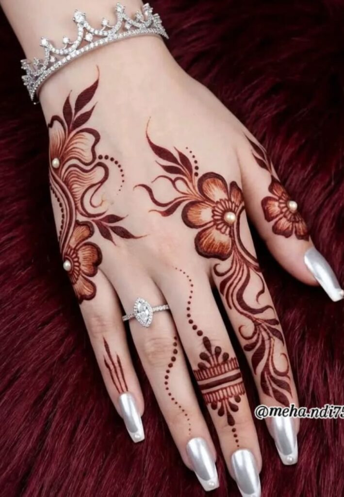 Trending Birthday Mehndi Designs 2026 with modern, stylish, and creative henna patterns