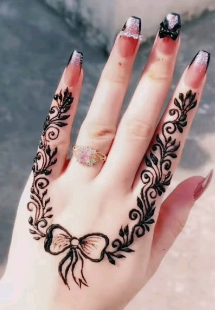 Why Minimal Mehndi Designs Are Trending in 2026 with elegant simple floral henna patterns on hands