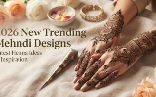 2026 New Trending Mehndi Designs featuring latest henna ideas, modern floral patterns, Arabic mehndi styles, and elegant hand designs