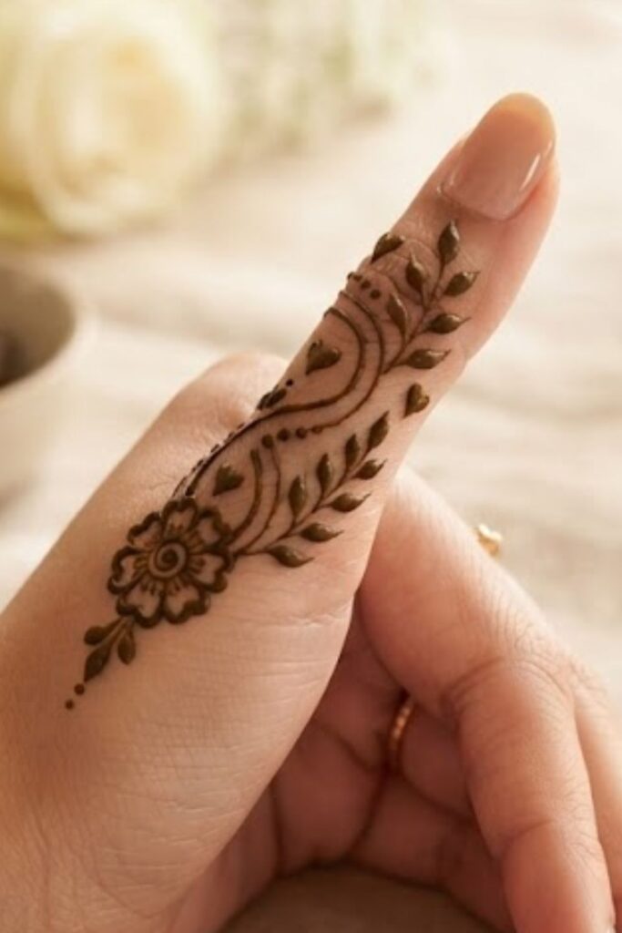 Easy Thumb Mehndi Designs for Beginners with Simple Floral and Minimal Henna Patterns