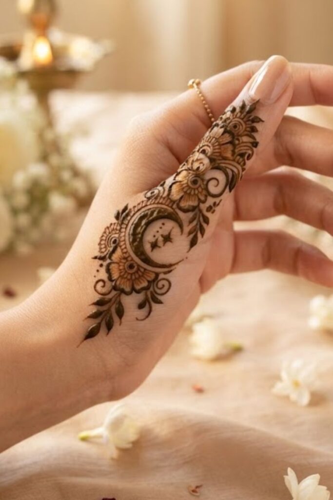 Eid Thumb Mehndi Designs 2026 with Beautiful Floral and Traditional Henna Patterns