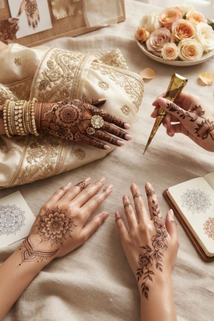 How to Choose the Perfect 2026 New Trending Mehndi Designs with elegant henna styles matching occasions, outfits, and personal preferences