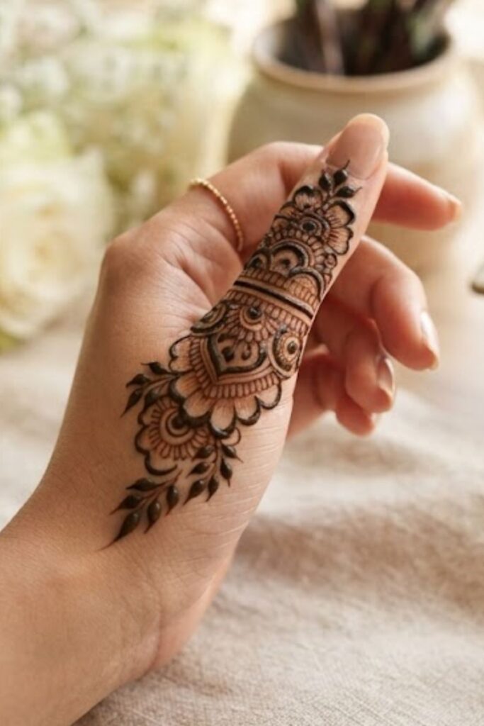 Latest Thumb Mehndi Designs 2026 Ideas with Stylish Floral and Modern Henna Patterns