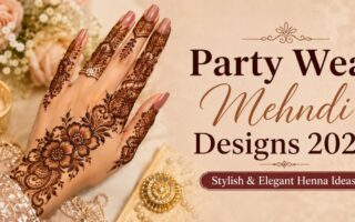 Party Wear Mehndi Designs 2026 – Elegant Floral and Stylish Henna Design Ideas