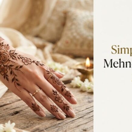 Simple Floral Mehndi Designs 2026 with elegant flower and leafy patterns