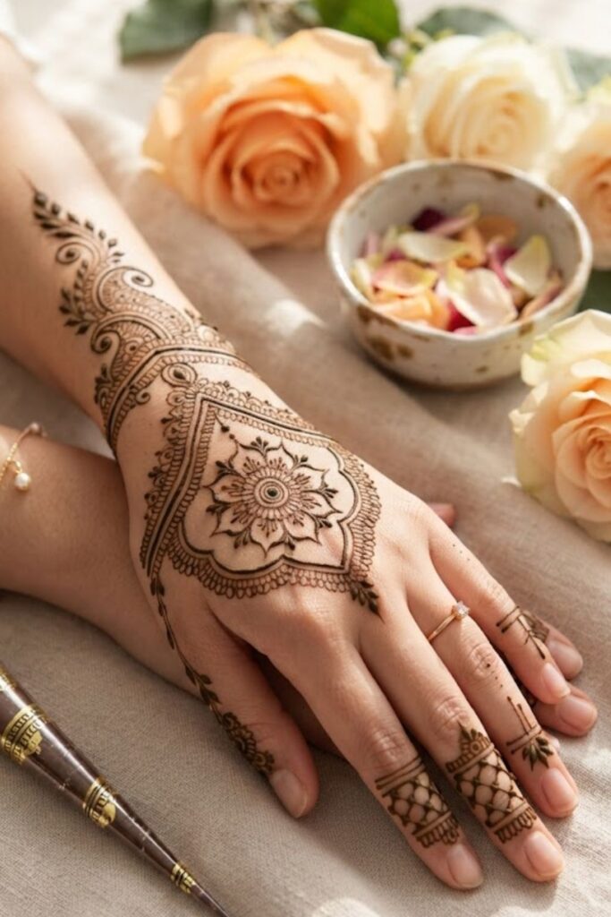 What Makes Mehndi Designs Trendy in 2026 with modern floral henna patterns, Arabic styles, and elegant creative hand designs