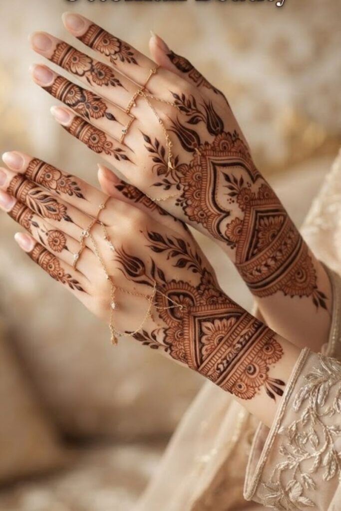 Why Turkish Mehndi Designs 2026 are trending with elegant Ottoman-inspired henna patterns, floral motifs, and modern bridal hand designs.