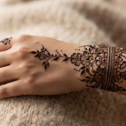 Floral Bracelet Mehndi Designs 2026
